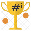 Vencedor da hashtag  Ícone