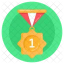 Honra Medalha Medalha De Vencedor Icon