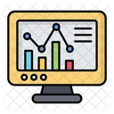 Infografico Venda Grafico Ícone
