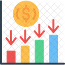 Venda média em dólar  Ícone