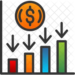 Venda média em dólar  Ícone