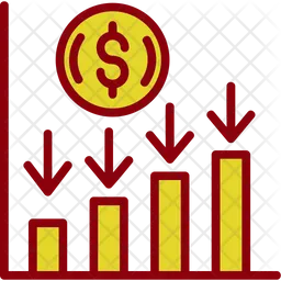 Venda média em dólar  Ícone