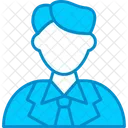 Vendedor Avatar Hombre De Negocios Icon