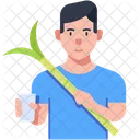 Vendedor De Caldo De Cana Ícone