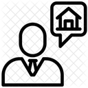 Cidade Propriedade Casa Ícone