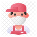 Vendedor Avatar Hombre Icon