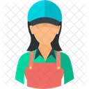 Chica De Ventas Avatar Chico Icono