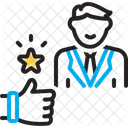 Vendeur Motive Vendeur Motive Vendeur Icône