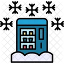 Vending Machine And Beverages Icon