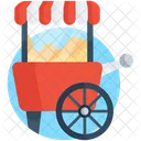 Street Stall Hawker Food Stand Icon