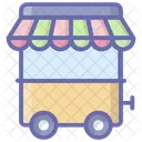 Vendor Cart Ice Cream Vendor Street Vendor Icon