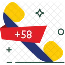 Venezuela Code Venezuela Country Code Icon