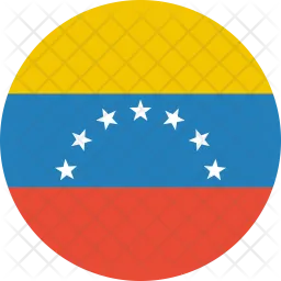 République bolivarienne du Venezuela Flag Icône