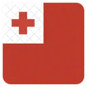 Tonga Bandeira Circulo Ícone