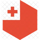 Tonga Bandeira Mundo Ícone