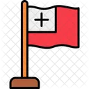 Tonga Pais Bandeira Ícone