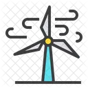 Eolien Turbine Energie Icône