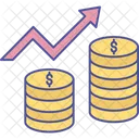 Analisis De Venta Dolar Negocios Icono