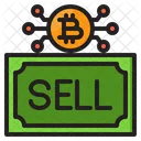 Vender bitcoins  Icono