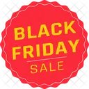 Viernes Negro Rebajas De Viernes Negro Insignia De Viernes Negro Icono
