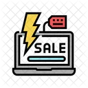 Venta flash  Icono