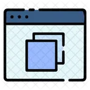 Pagina Web Sitio Web Navegador Icono