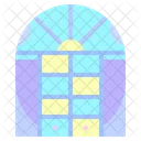 Ventana Puerta Abierta Icono