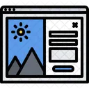 Ventana Emergente Formulario Sitio Web Icono