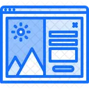 Ventana Emergente Formulario Sitio Web Icono