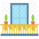 Ventana Planta Exterior Icono