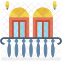 Ventana Arquitectura Veranda Icono