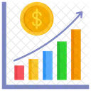 Ventas Aumento Ganancias Icono