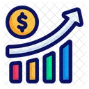 Ventas Aumento Beneficio Icono