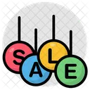 Banniere De Vente Panneau De Vente Symbole De Vente Icône