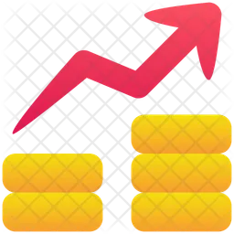 Croissance des ventes  Icône