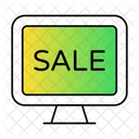 Vente En Ligne E Commerce Remise Icône