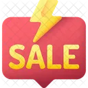 Vente Flash Remise Vente Icône