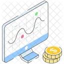 Ventes En Ligne Analyses Statistiques Icône