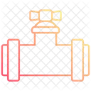 Ventil Wasser Rohr Symbol