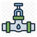 Ventil Rohr Sanitar Symbol
