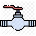 Ventil Rohr Industrie Symbol