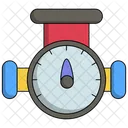 Ventil Wasser Rohr Symbol