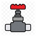 Ventil Steuerung Regelung Symbol