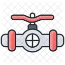 Ventil Wasser Rohr Symbol