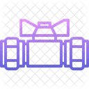 Kugel Ventil Klempner Symbol