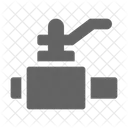 Ventil Gas Rohr Symbol