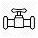 Ventil Hahn Rohrleitung Symbol