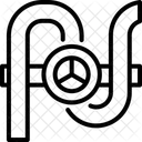 Ventil Wasserhahn Bau Symbol