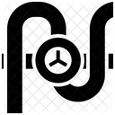 Ventil Wasserhahn Bau Symbol