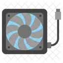 Ventilador De CPU Enfriador De Aire Ventilador De Refrigeracion Icono